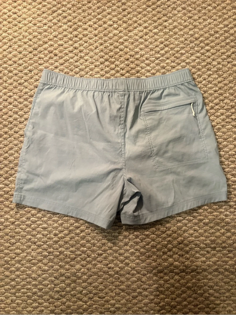 The North Face Men's L Class V Pull-On Shorts Blue Elastic Waist Hiking Outdoor